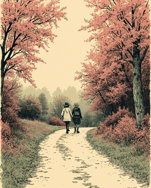 Anniversary e-card design
