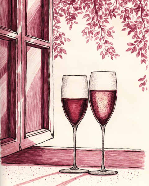 Anniversary e-card design