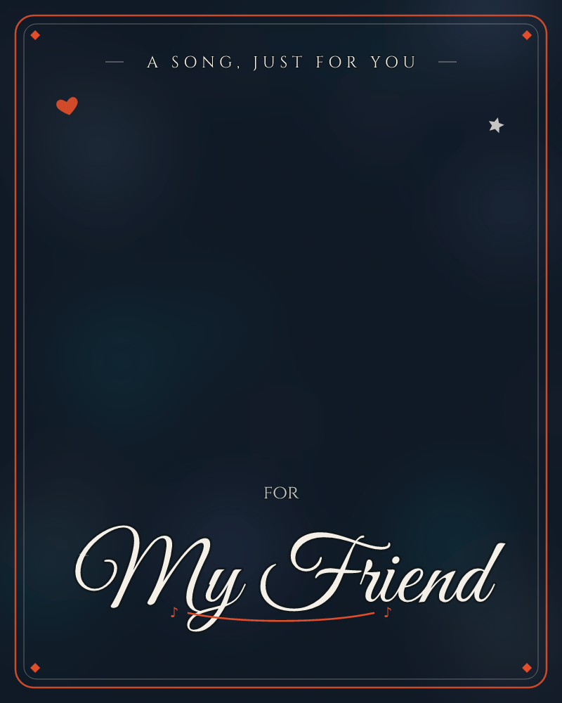 A deep midnight-blue field softened by hazy pools of light, like distant lamps glowing through fog or stars blurred behind cloud, a any occasion e-card design by @DittyCityTeam