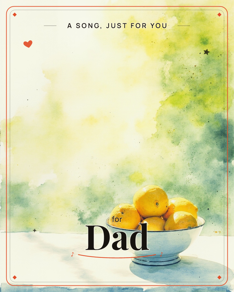 A white ceramic bowl piled with bright lemons sits on a pale tabletop, set against a soft, sunlit wash of yellow and green blurred like light through…, a any occasion e-card design