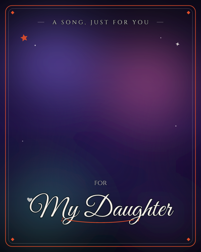 A hazy night sky glows in soft blooms of violet and rose, with a handful of faint stars scattered across the darkness, a any occasion e-card design by @DittyCityTeam