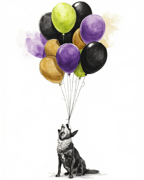 Birthday e-card design