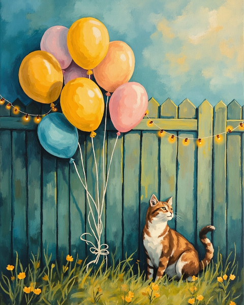 Birthday e-card design