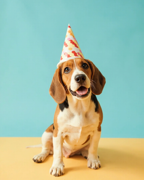 Birthday e-card design