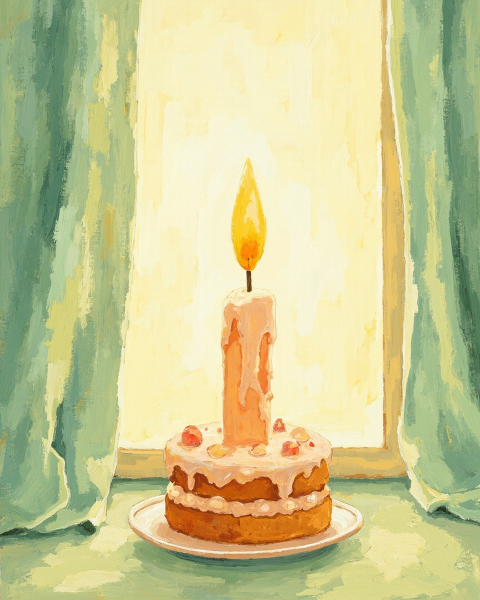 Birthday e-card design