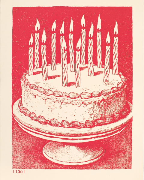 Birthday e-card design