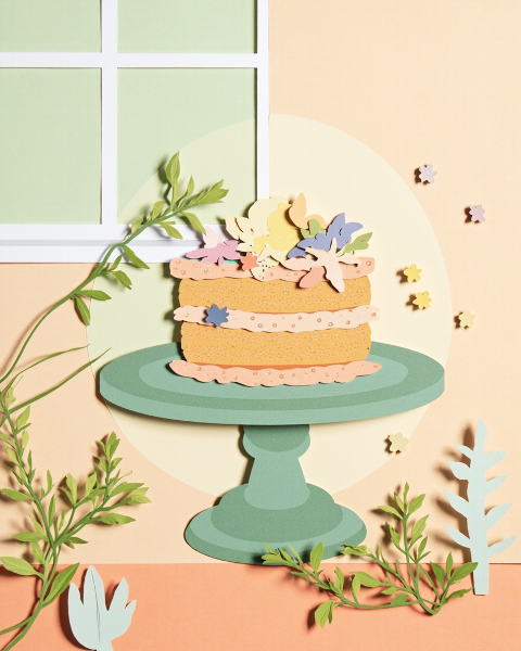 Birthday e-card design