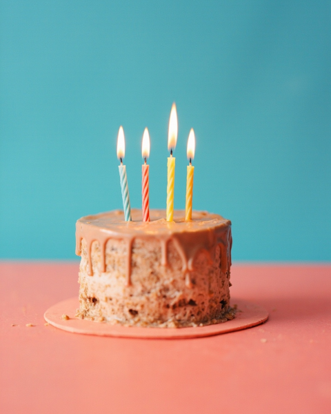 Birthday e-card design