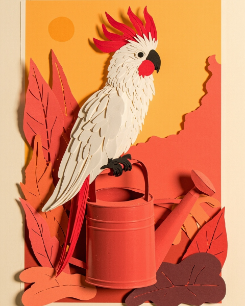 Birthday e-card design