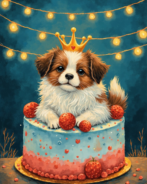 Birthday e-card design