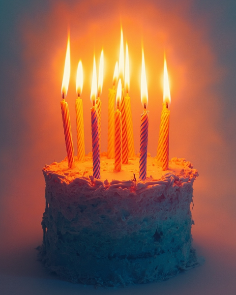 Birthday e-card design
