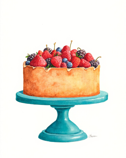 Birthday e-card design