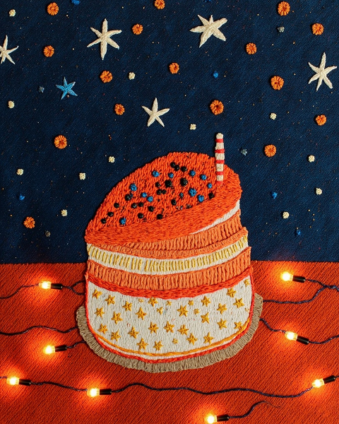 Birthday e-card design