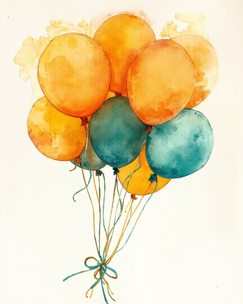 Birthday e-card design