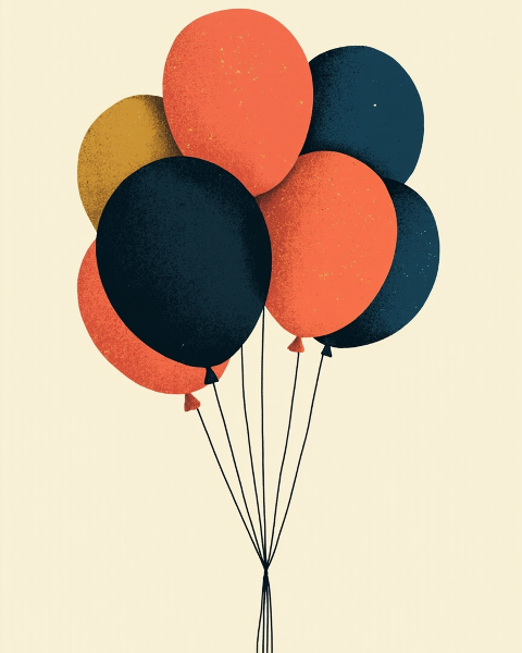 Birthday e-card design
