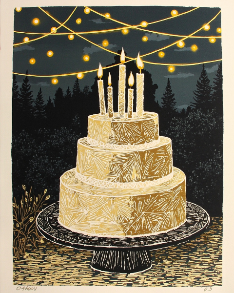 Birthday e-card design