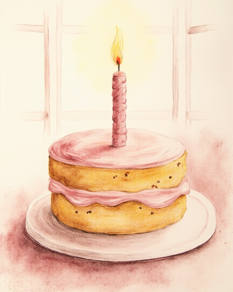 Birthday e-card design