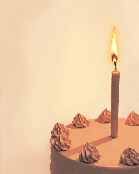 Birthday e-card design