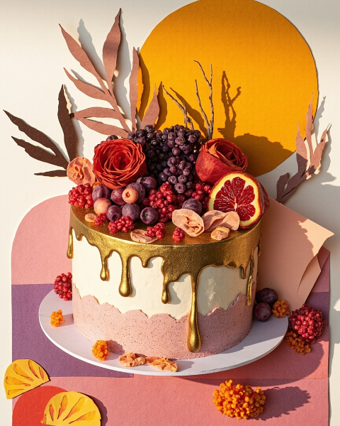 Birthday e-card design