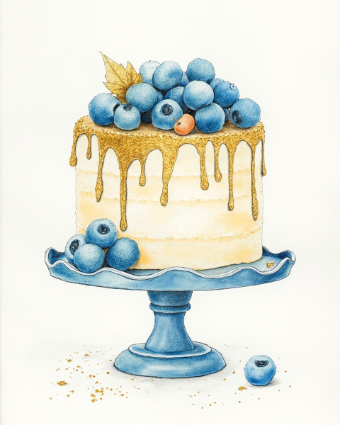 Birthday e-card design