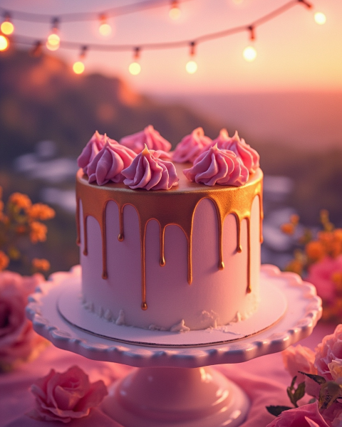 Birthday e-card design