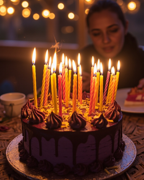 Birthday e-card design