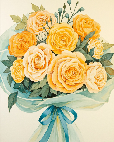 Birthday e-card design
