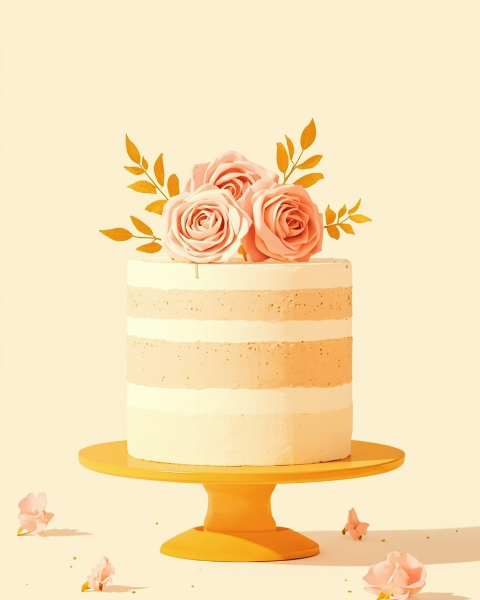 Birthday e-card design