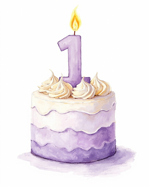 Birthday e-card design