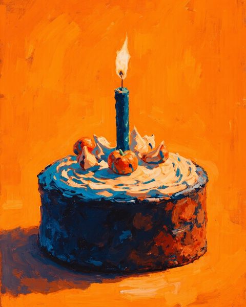 Birthday e-card design