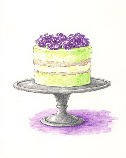 Birthday e-card design