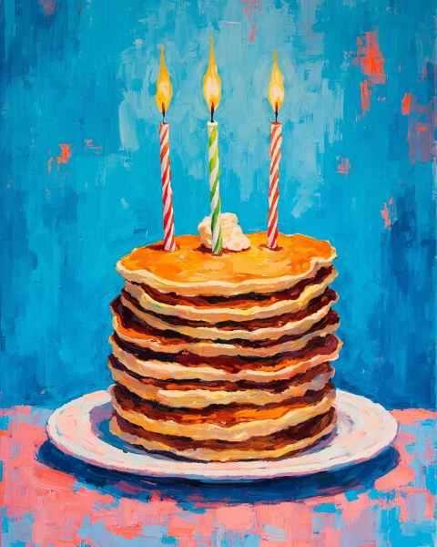 Birthday e-card design