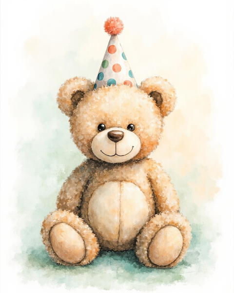 Birthday e-card design