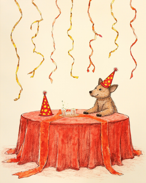 Birthday e-card design