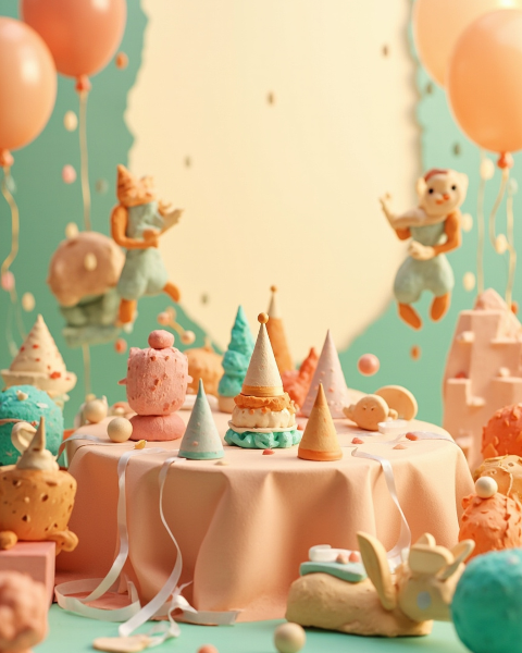 Birthday e-card design