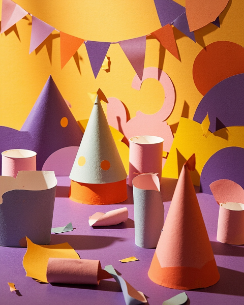 Birthday e-card design