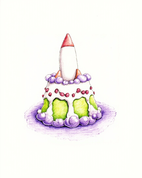 Birthday e-card design