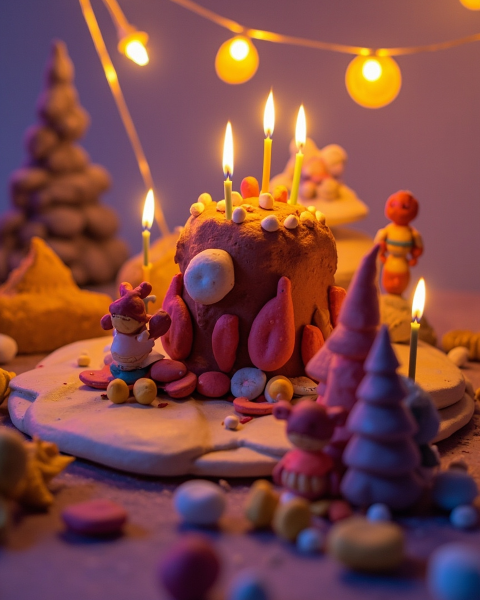 Birthday e-card design