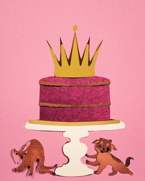 Birthday e-card design