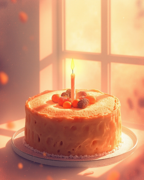 Birthday e-card design