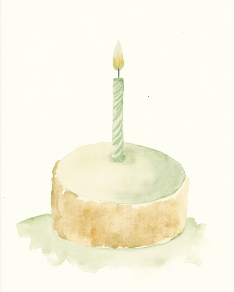 Birthday e-card design
