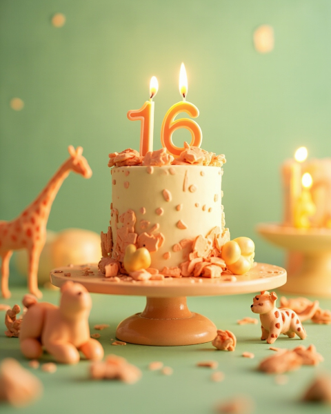 Birthday e-card design