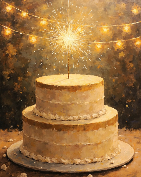 Birthday e-card design