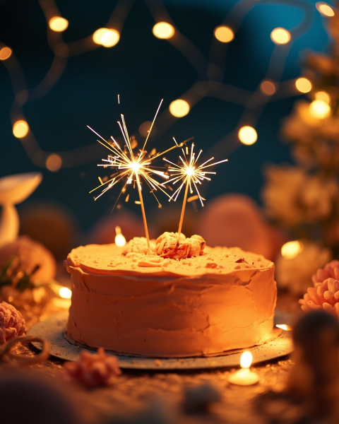 Birthday e-card design