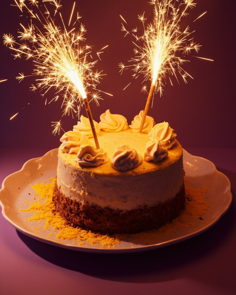 Birthday e-card design