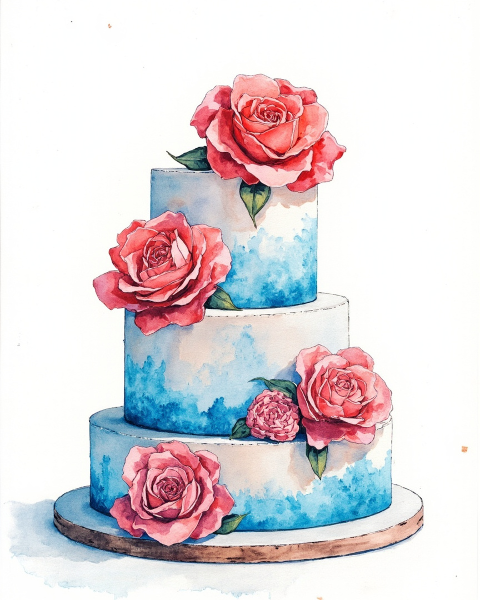 Birthday e-card design