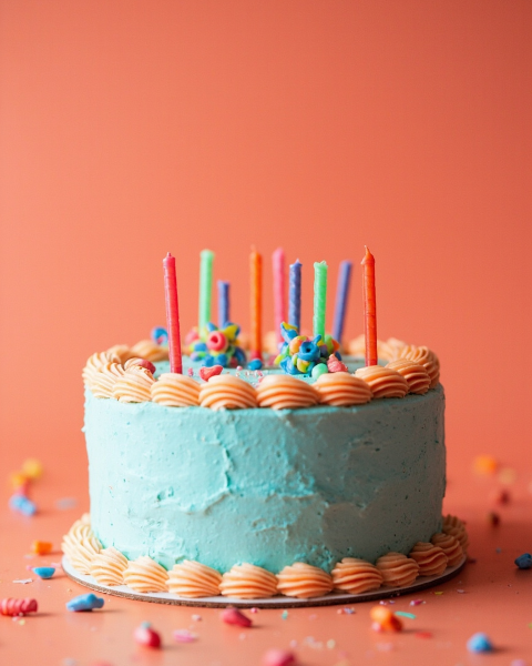 Birthday e-card design