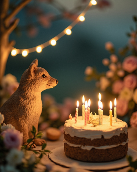 Birthday e-card design