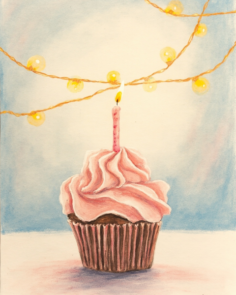 Birthday e-card design