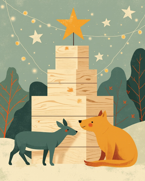 Birthday e-card design